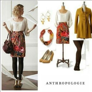 Anthropologie Edme & Esyllte Easy as Pie Dress